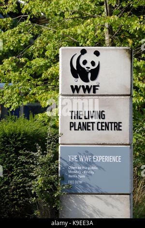 Centre Planète vivante du WWF Banque D'Images