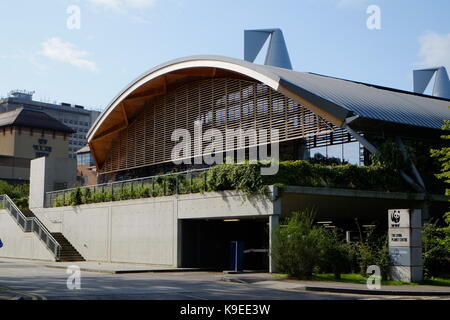 Centre Planète vivante du WWF Banque D'Images