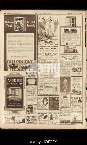 New York Times 1919 05 04 4 Banque D'Images