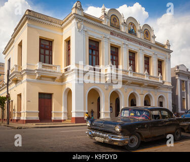 Le théâtre tomas terry centre-ville historique de Cienfuegos, Cuba. Le centre historique de Cienfuegos est un unesco world heritage site. Banque D'Images