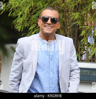 Paul danan hors studios itv avec : Paul danan où : London, Royaume-Uni Quand : 23 août 2017 Credit : rocky/wenn.com Banque D'Images