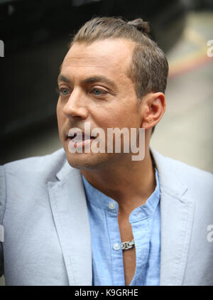 Paul danan hors studios itv avec : Paul danan où : London, Royaume-Uni Quand : 23 août 2017 Credit : rocky/wenn.com Banque D'Images