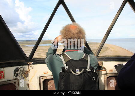 Orford Ness leuchtturm Open Day, septembre 2017, Suffolk, Angleterre, RU Banque D'Images