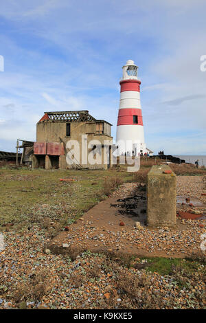 Orford Ness leuchtturm Open Day, septembre 2017, Suffolk, Angleterre, RU Banque D'Images