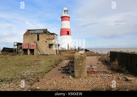 Orford Ness leuchtturm Open Day, septembre 2017, Suffolk, Angleterre, RU Banque D'Images