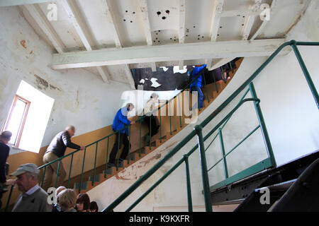 Orford Ness leuchtturm Open Day, septembre 2017, Suffolk, Angleterre, RU Banque D'Images