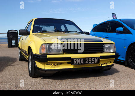 Escort Ford Rs1600i. Blackpool Ford Day 2017. Banque D'Images