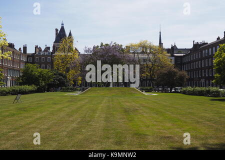 La place de nouveaux champs de Lincolns Inn Holborn Londres Banque D'Images