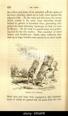 La narration personnelle d'explorations et d'incidents dans le Texas, le Nouveau Mexique, Californie, Sonora, Chihuahua, et connecté avec les États-Unis et la commission de la frontière mexicaine, au cours des années 1850, '51, BHL32612189 Banque D'Images