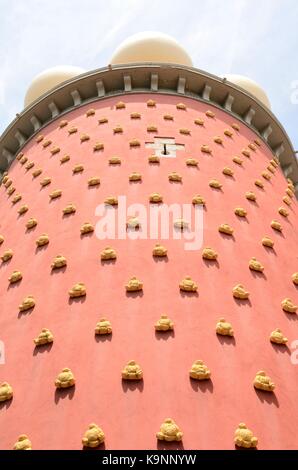 Tour du théatre le musée Dali à Figueres, et une ville de Gérone, Catalogne, espagne. Banque D'Images