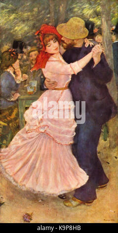 Suzanne Valadon, Pierre Auguste Renoir la danse à Bougival Banque D'Images