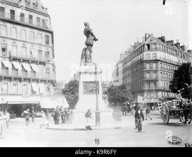 Place maubert atget Banque D'Images