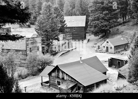 Garnet, Montana Banque D'Images