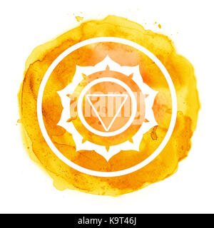 Symbole chakra Banque D'Images