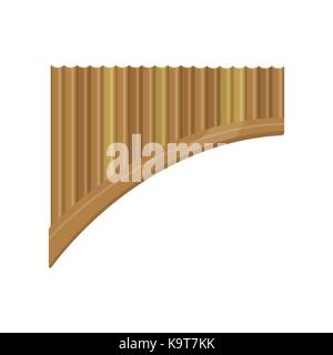 Illustration de pins pan sur fond blanc. Illustration de Vecteur