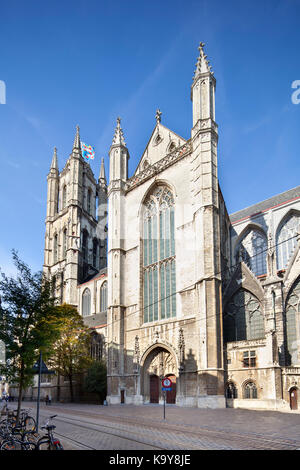 Le beffroi de Gand, Belgique. Banque D'Images