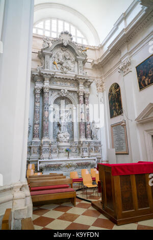 Dubrovnik, Croatie - Juillet 19, 2016 : Assomption de la Vierge Marie Cathédrale Banque D'Images