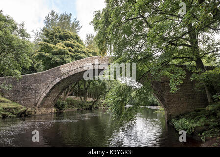 Ivelet bridge près de gunnerside dans swaledale, Yorkshire Dales, Angleterre Banque D'Images