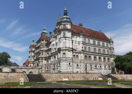 Château de Güstrow, Güstrow, Mecklenburg-Ouest Pomerania, Allemagne Banque D'Images