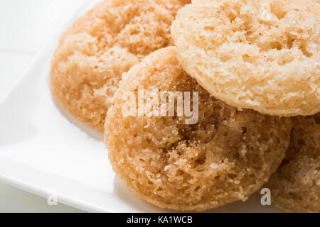 Stock photo de anarsa qui est un authentique pâtisserie maharashtrian-comme lave surtout réalisés dans la période des fêtes dans le Maharashtra et du Bihar, selec Banque D'Images