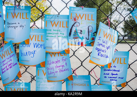 Je vais en billets à ordre. Marche pour la réconciliation, Vancouver, Colombie-Britannique, Canada. Crédit : Michael Wheatley/Alamy Live News Banque D'Images