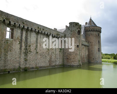 Château de Suscinio, Sarzeau, Morbihan, Bretagne, France Banque D'Images