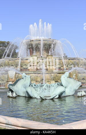 Fontaine de Buckingham à Chicago Banque D'Images