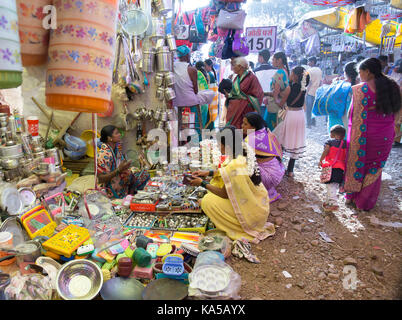 Boutique d'ustensiles, sangli, Maharashtra, Inde, Asie Banque D'Images