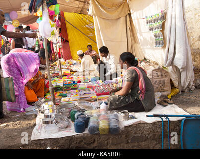 Boutique d'ustensiles, sangli, Maharashtra, Inde, Asie Banque D'Images