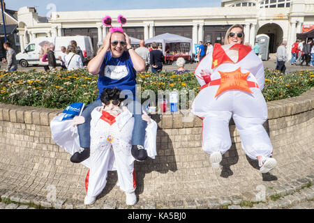 Elvis,a,la,Festival,Festival Elvis,Porthcawl Bridgend,county,France Pays de Galles,UK,Royaume-Uni, Europe, Banque D'Images