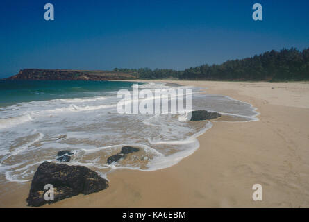 Devgad beach, sindhudurg, Maharashtra, Inde, Asie - 258938 stp Banque D'Images