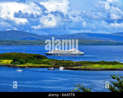 L'Ecosse oban Fred Olsen cruise ship balmoral Banque D'Images