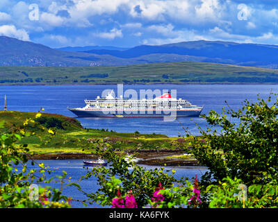 L'Ecosse oban Fred Olsen cruise ship balmoral Banque D'Images