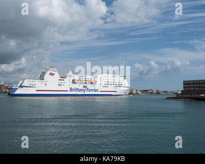 Bretagne Ferry Banque D'Images