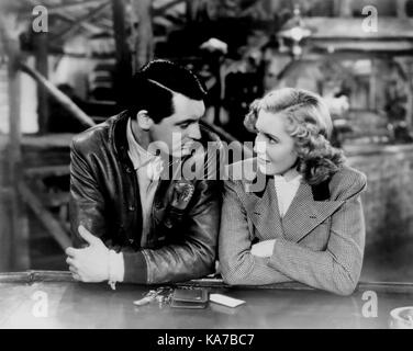 Seuls LES ANGES ONT DES AILES 1939 Columbia Pictures film avec Jean Arthur et Cary Grant Banque D'Images