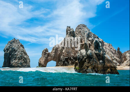 Arch de Cabo San Lucas, rock formation, Lands End, Los Cabos, Baja California, Mexique Banque D'Images