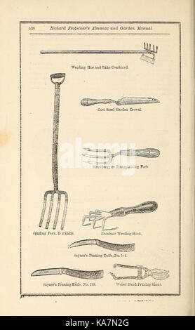 Richard Frotscher's almanac et jardin manuel pour les états du sud (16907088921) Banque D'Images