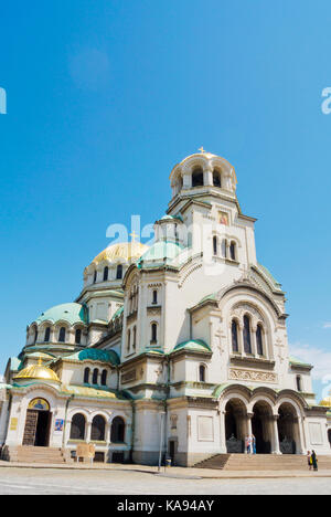 Cathédrale de Saint Alexandar Nevski, en style néo-byzantin, Sofia, Bulgarie Banque D'Images