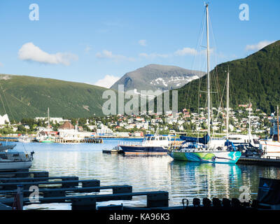 Train à Ny-Ålesund Banque D'Images