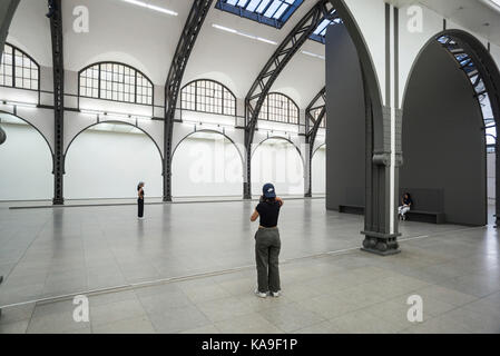 Berlin. L'Allemagne. Hamburger Bahnhof Museum d'art contemporain (Museum für Gegenwart). Banque D'Images