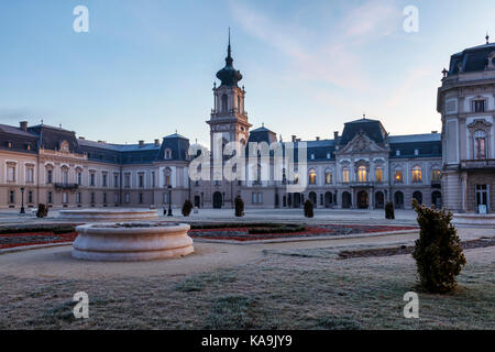 Le château baroque festetics à Keszthely, Hongrie Banque D'Images