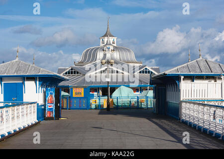 Jetée de Llandudno, au nord du Pays de Galles Banque D'Images