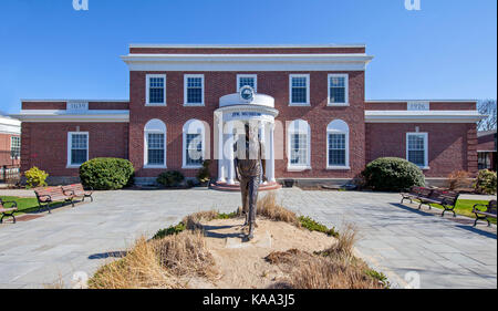Le Musée John F. Kennedy à Hyannis, Cape Cod, Massachusetts. Banque D'Images
