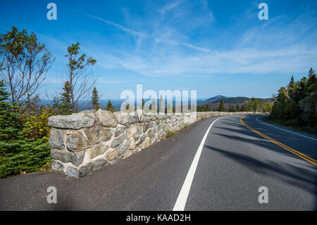 Vues de Whiteface Veterans Memorial Highway Banque D'Images