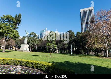 Hyde Park, dans le centre de Sydney en Nouvelle-Galles du Sud, Australie Banque D'Images