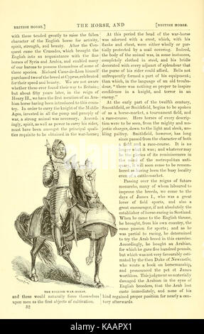 La vie rurale décrits et illustrés, dans la gestion des chevaux, chiens, bovins, moutons, porcs, volailles, etc. etc BHL20715279 Banque D'Images