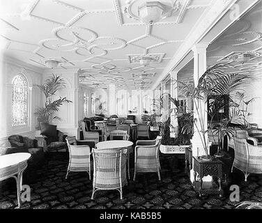 RMS Olympic salle de réception Banque D'Images