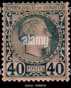 Charles III 40 timbres Banque D'Images