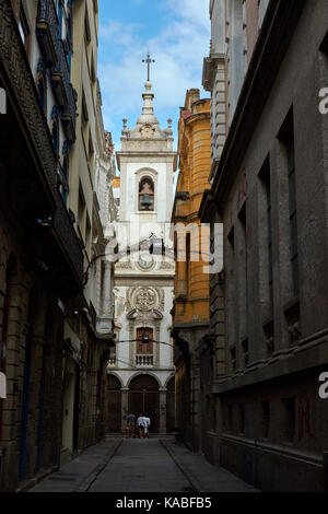 Ruelles historiques de centro, Rio de Janeiro, Brésil, Amérique du Sud Banque D'Images