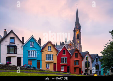 L'église cathédrale de saint Colman, généralement connu comme la cathédrale de Cobh, est une cathédrale catholique romaine à Cobh, Irlande. C'est l'église cathédrale de la Banque D'Images